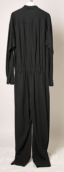 Jumpsuit, Issey Miyake (Japanese, 1938–2022), wool, Japanese