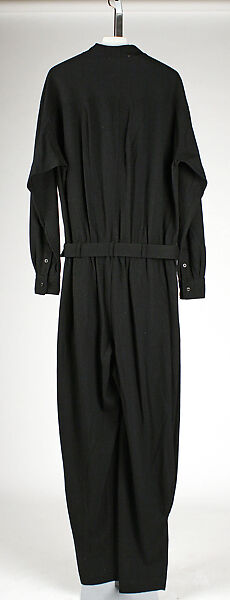 Jumpsuit, Issey Miyake (Japanese, 1938–2022), wool, Japanese