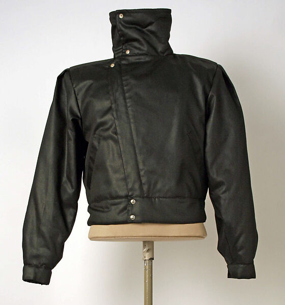 Bomber jacket, Parachute (American), cotton, polyester, metal, American 