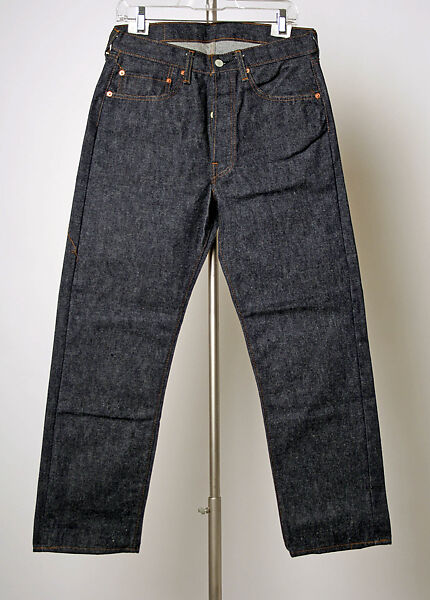 Jeans, Levi-Strauss and Company (American, founded ca. 1853), cotton, American 
