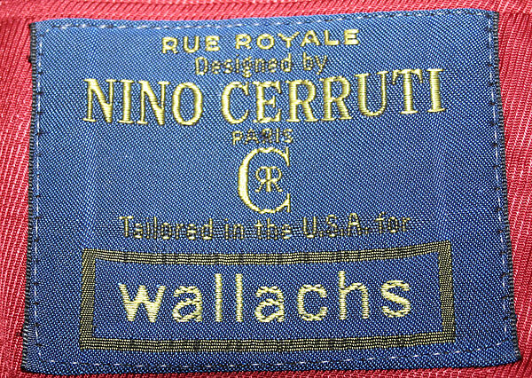 Suit, Nino Cerruti (Italian, born 1930), wool, French