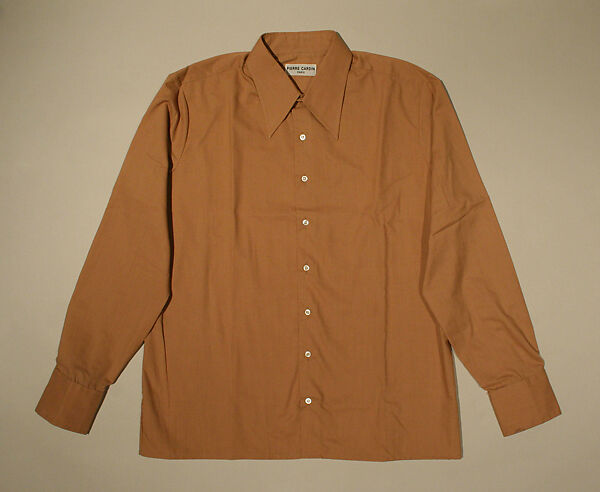 Ensemble, Pierre Cardin (French (born Italy), San Biagio di Callalta 1922–2020 Neuilly), wool, cotton, silk, leather, French