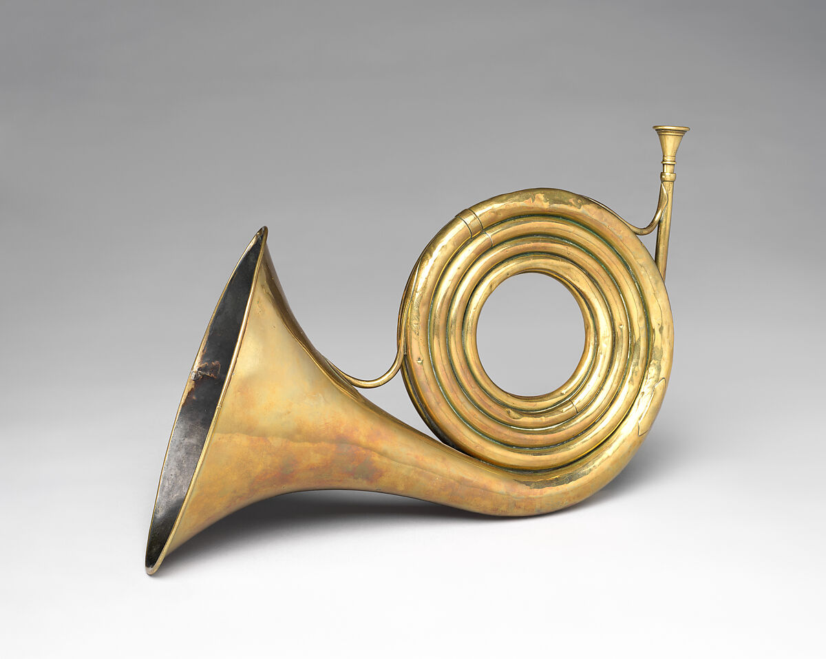 Hunting Horn, Fischer, Brass, French