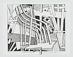 Boat Building, from American Abstract Artists 60th Anniversary Print Portfolio