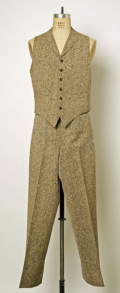 Ensemble, House of Dior (French, founded 1946), (a–e) tweed, cotton, polyester(g) silk(h, i) leather(j, k) wool and nylon, French