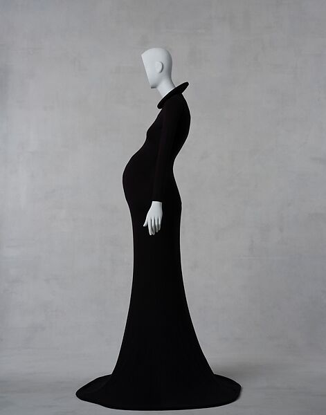 "Pregnancy", Georgina Godley (British, born 1955), (a) cotton, lycra, polyester, (b) cotton, lycra, polyurethane, polyester, cotton, elastane, British