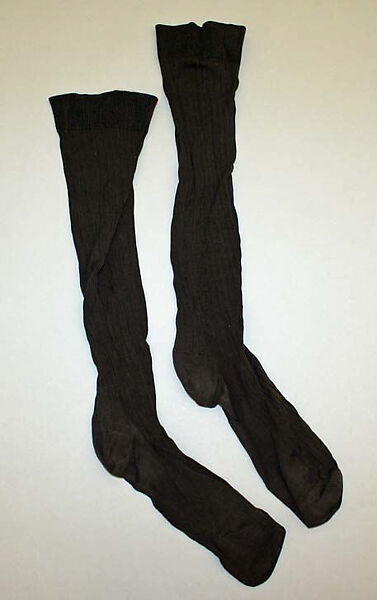 Suit, (d) House of Dior (French, founded 1946), (a,b) cashmere
(c) cotton
(d) silk
(e,f) leather
(g,h) rayon (?), Italian