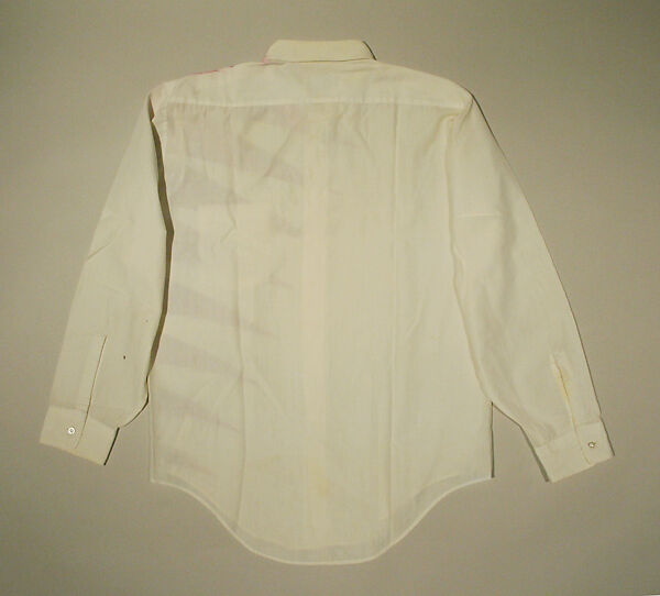 Evening ensemble, Nikolas C. Mills, flax, cotton, polyester, American