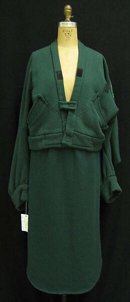 Sweat suit, Vivienne Westwood (British, 1941–2022), a,b) cotton/acrylic blend, British 
