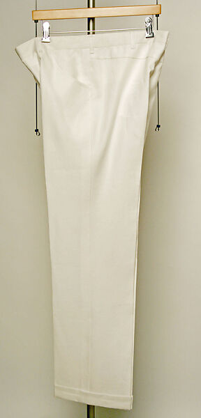 Ensemble, (a, b) linen
(c) cotton
(d) silk
(e) snakeskin
(f,g) leather, Italian