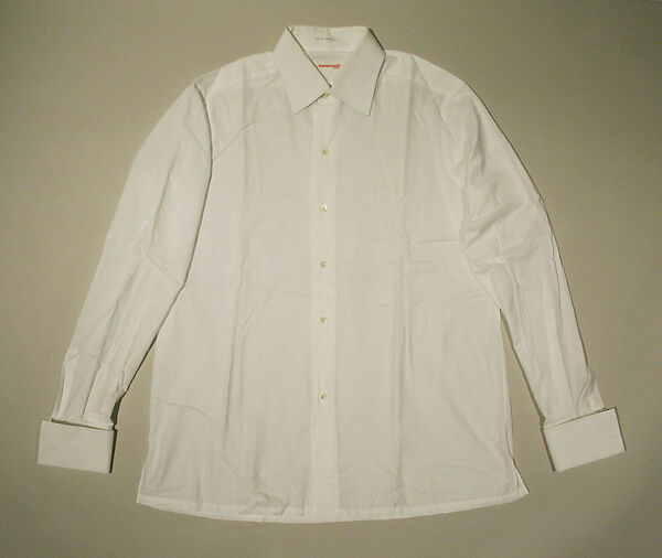 Ensemble, (a, b) linen
(c) cotton
(d) silk
(e) snakeskin
(f,g) leather, Italian