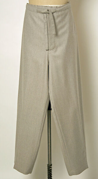 Ensemble, (a–d) Isaac Mizrahi (American, born 1961), (a, b, i, j) wool
(c, d) cotton
(e–h) leather, American