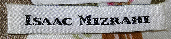 Ensemble, Isaac Mizrahi (American, born 1961), (a) linen
(b, c) cotton, American