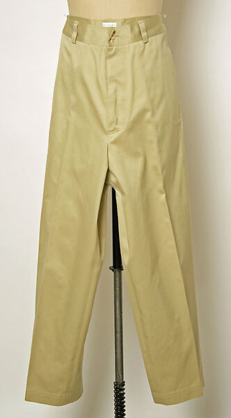 Ensemble, Isaac Mizrahi (American, born 1961), (a) linen
(b, c) cotton, American