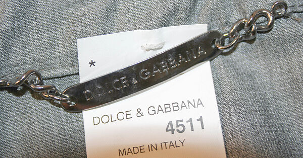 Coat, Dolce &amp; Gabbana (Italian, founded 1985), cotton, Italian