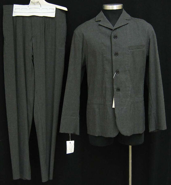 Suit, Dolce &amp; Gabbana (Italian, founded 1985), cotton, synthetic fiber, Italian 