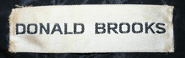 Dress, Donald Brooks (American, New Haven, Connecticut 1928–2005 Stony Brook, New York), wool, fur, American