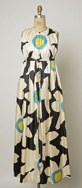 Evening ensemble, Donald Brooks (American, New Haven, Connecticut 1928–2005 Stony Brook, New York), silk, American 