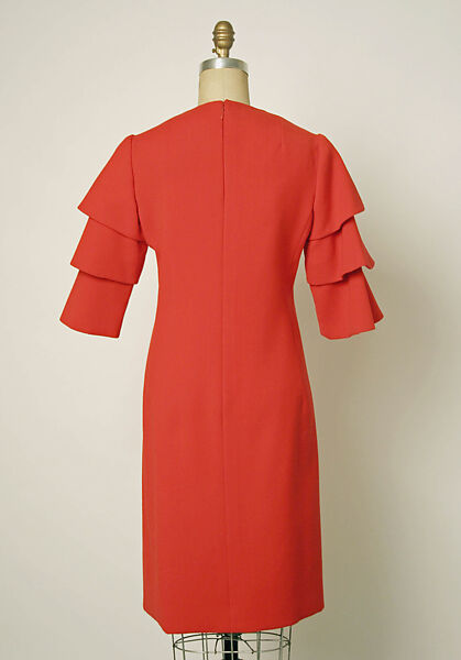 Dress, Donald Brooks (American, New Haven, Connecticut 1928–2005 Stony Brook, New York), wool, American