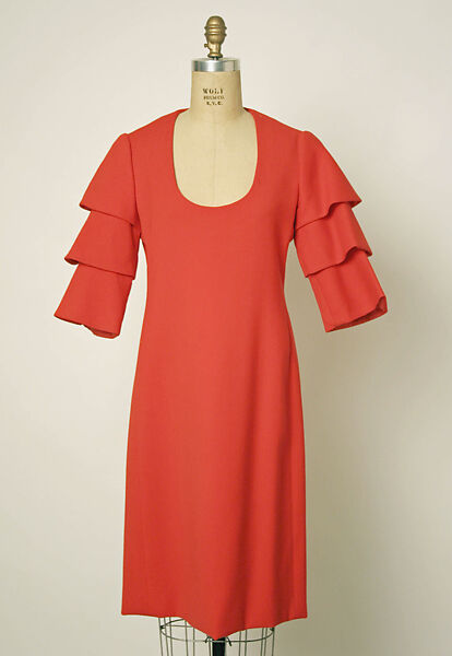 Dress, Donald Brooks (American, New Haven, Connecticut 1928–2005 Stony Brook, New York), wool, American 
