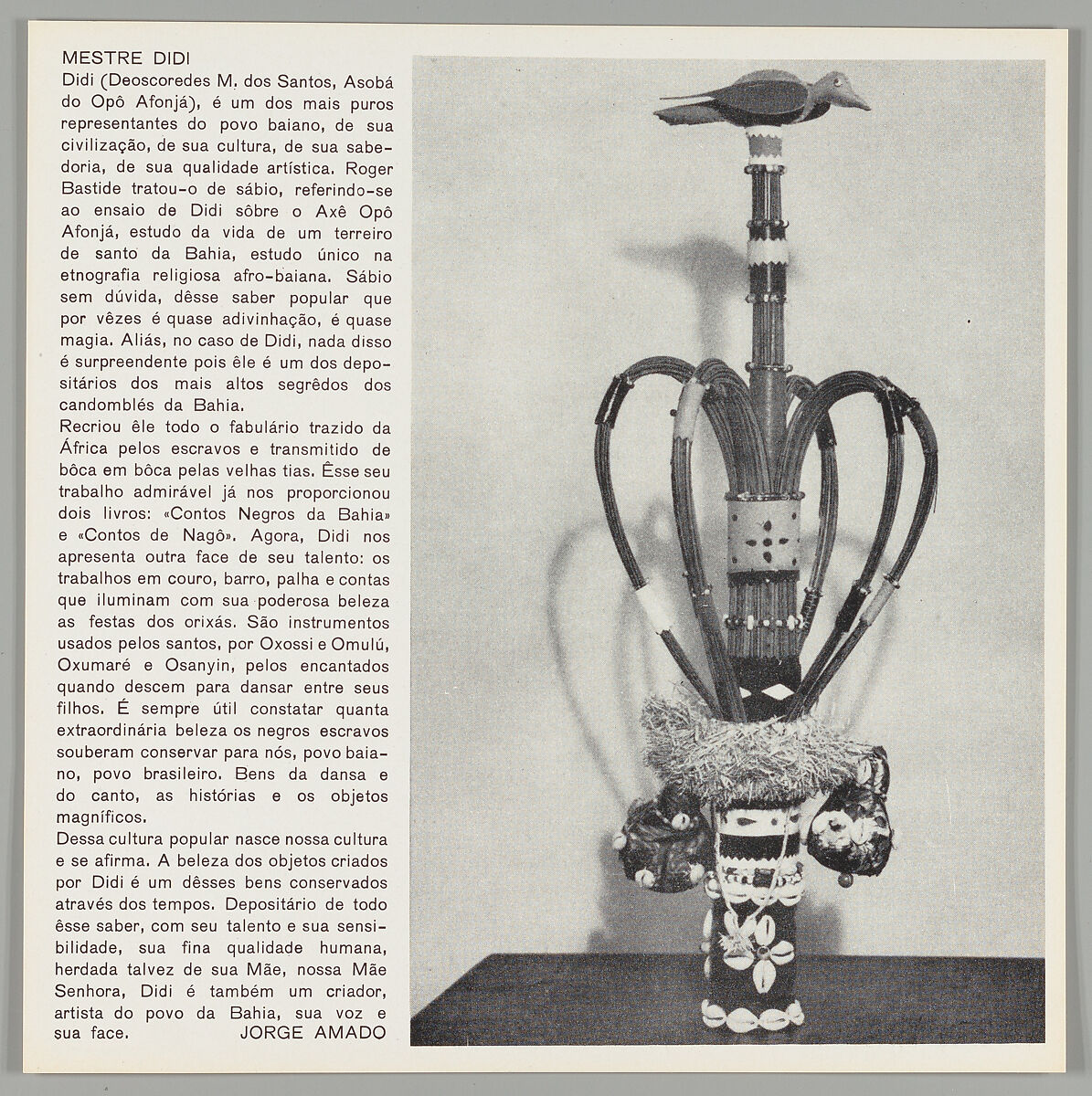 Exposição pequeno tamanho : Caio Mourão, Didi