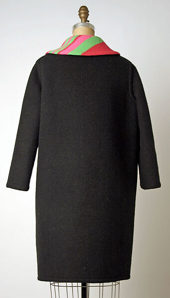 Coat, Pierre Cardin (French (born Italy), San Biagio di Callalta 1922–2020 Neuilly), wool, French