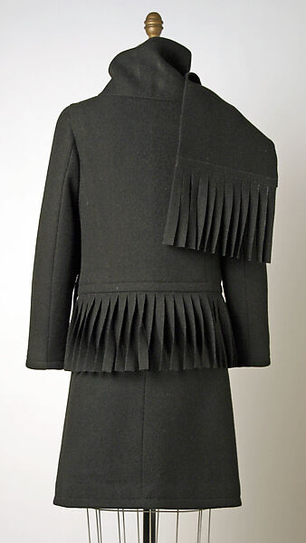 Suit, Pierre Cardin (French (born Italy), San Biagio di Callalta 1922–2020 Neuilly), wool, silk, French