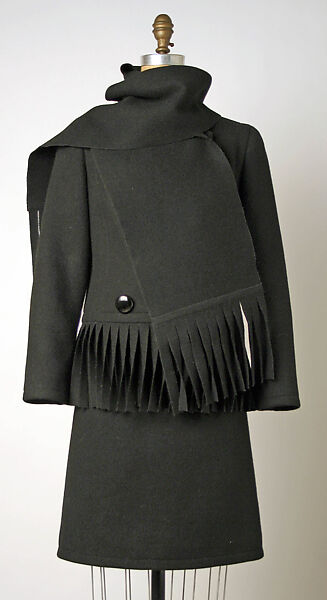 Suit, Pierre Cardin (French (born Italy), San Biagio di Callalta 1922–2020 Neuilly), wool, silk, French 