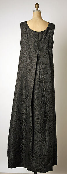 Evening dress, Pierre Cardin (French (born Italy), San Biagio di Callalta 1922–2020 Neuilly), synthetic fiber, French