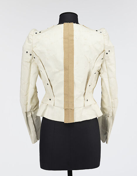 Jacket, Martin Margiela (Belgian, born 1957), cotton, metal, French