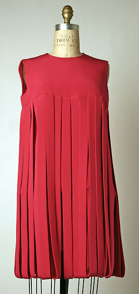 Dance dress, Pierre Cardin (French (born Italy), San Biagio di Callalta 1922–2020 Neuilly), silk, French