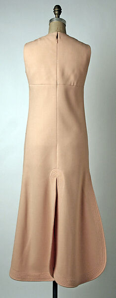 Evening dress, Pierre Cardin (French (born Italy), San Biagio di Callalta 1922–2020 Neuilly), wool, French