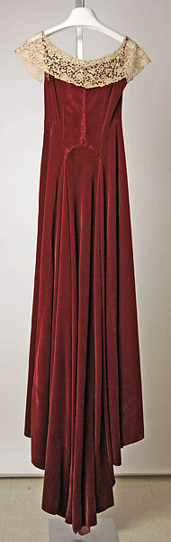 Opera dress, Hattie Carnegie (American (born Austria), Vienna 1889–1956 New York), silk, linen, American