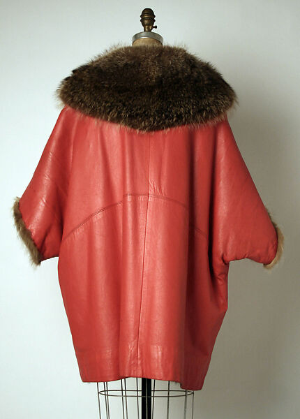 Ensemble, Bonnie Cashin (American, Oakland, California 1908–2000 New York), wool, leather, fur, American