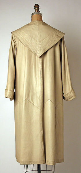 Coat, Bonnie Cashin (American, Oakland, California 1908–2000 New York), leather, wool, American