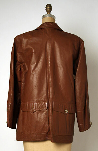 Jacket, Bonnie Cashin (American, Oakland, California 1908–2000 New York), leather, wool, American