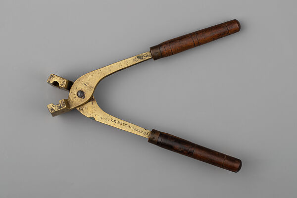 Percussion Rifle and Bullet Mold, James Monroe Jones (American, Raleigh, North Carolina 1821–1905 Ann Arbor, Michigan), Wood (walnut), steel, gold, silver, brass, platinum, North American