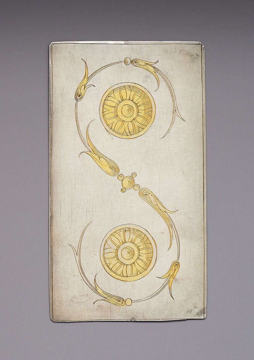 Playing Cards, Michael Frömmer (German, born 1584, master 1612), Parcel-gilt silver, German, Augsburg