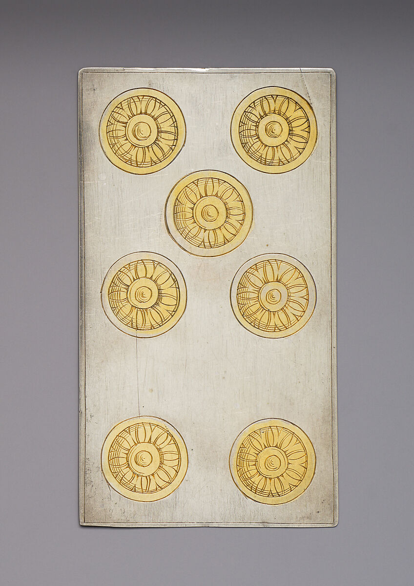 Playing Cards, Michael Frömmer (German, born 1584, master 1612), Parcel-gilt silver, German, Augsburg