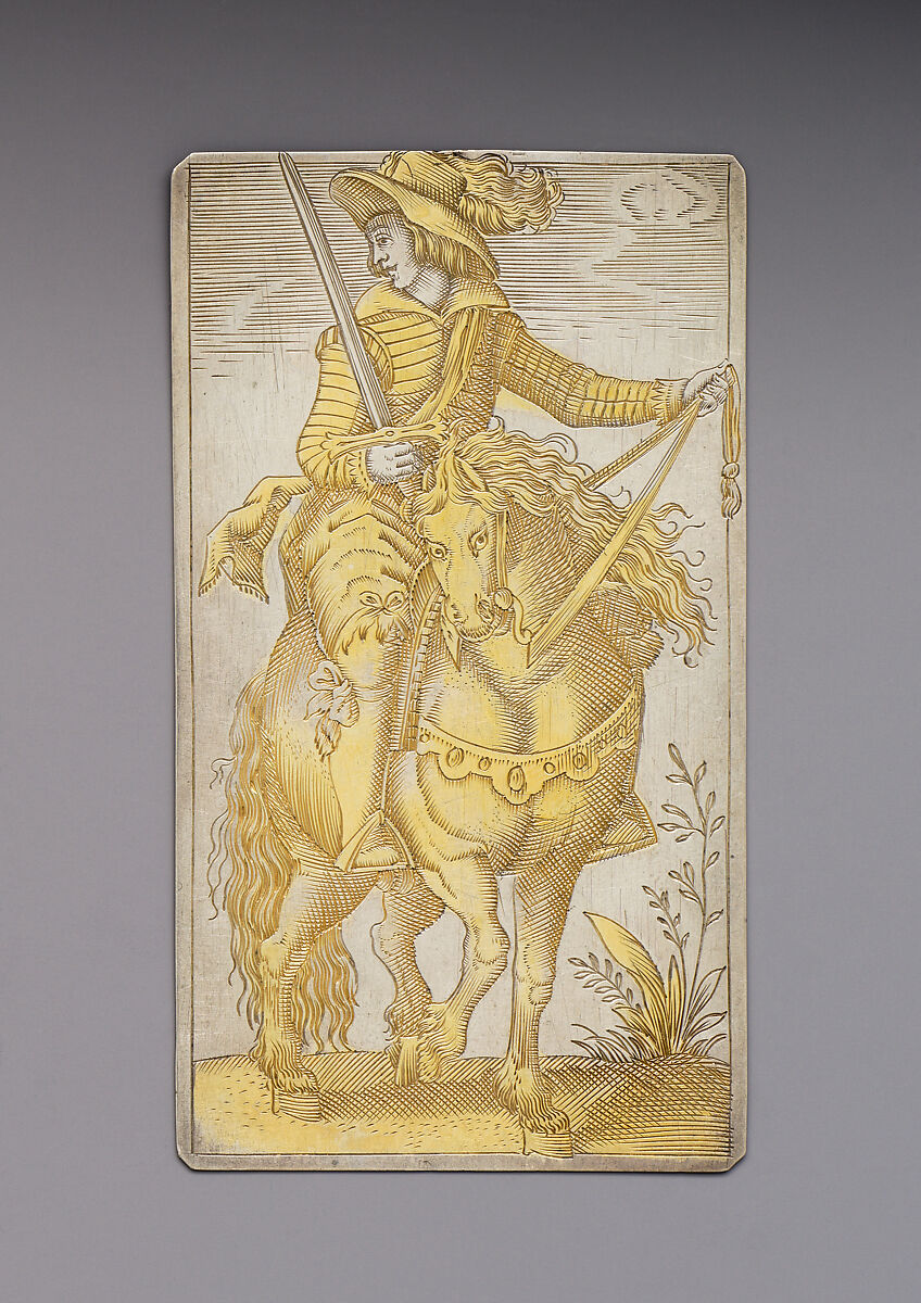 Playing Cards, Michael Frömmer (German, born 1584, master 1612), Parcel-gilt silver, German, Augsburg