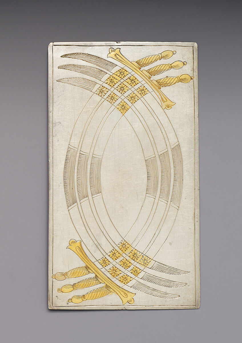 Playing Cards, Michael Frömmer (German, born 1584, master 1612), Parcel-gilt silver, German, Augsburg