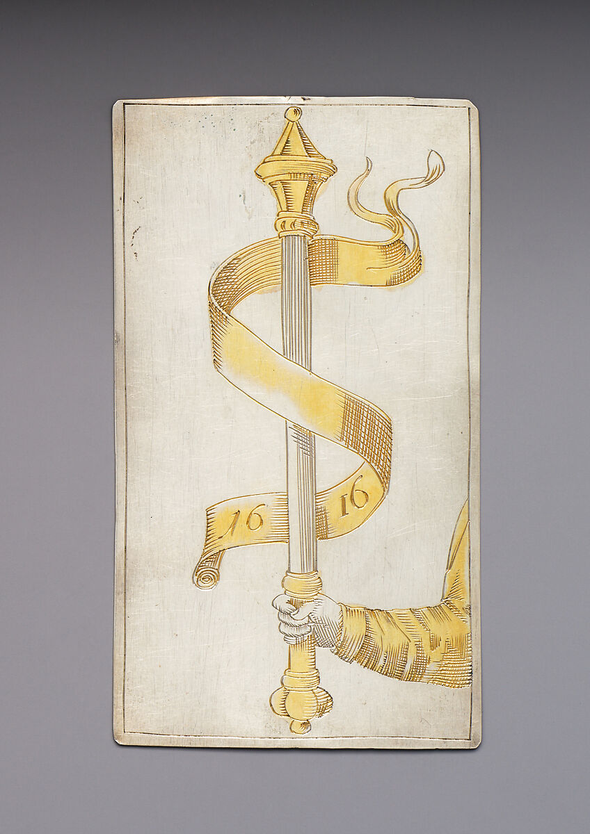 Playing Cards, Michael Frömmer (German, born 1584, master 1612), Parcel-gilt silver, German, Augsburg