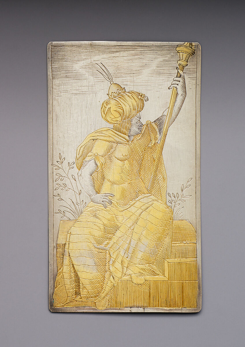 Playing Cards, Michael Frömmer (German, born 1584, master 1612), Parcel-gilt silver, German, Augsburg