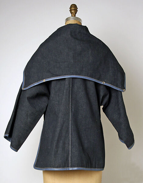 Jacket, Bonnie Cashin (American, Oakland, California 1908–2000 New York), cotton, leather, American