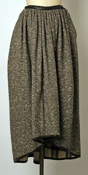 Skirt, Bonnie Cashin (American, Oakland, California 1908–2000 New York), wool, leather, American 