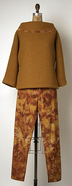Ensemble, Bonnie Cashin (American, Oakland, California 1908–2000 New York), wool, leather, American 