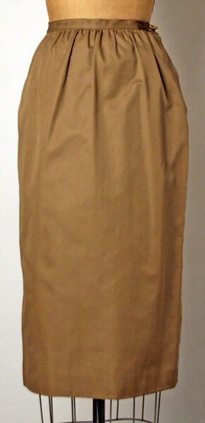 Suit, Bonnie Cashin (American, Oakland, California 1908–2000 New York), cotton, acrylic, leather, American