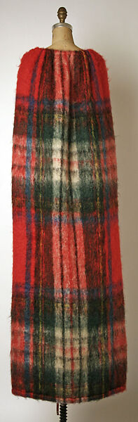 Coat, Bonnie Cashin (American, Oakland, California 1908–2000 New York), mohair, leather, metal, American