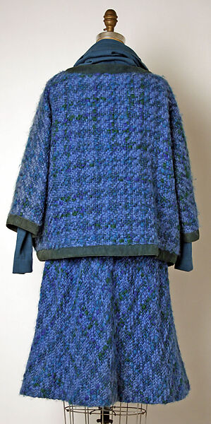 Suit, Bonnie Cashin (American, Oakland, California 1908–2000 New York), wool, leather, American