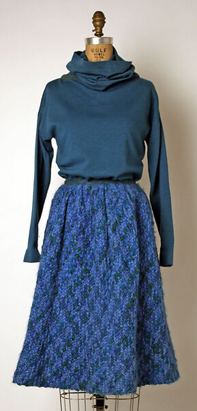 Suit, Bonnie Cashin (American, Oakland, California 1908–2000 New York), wool, leather, American